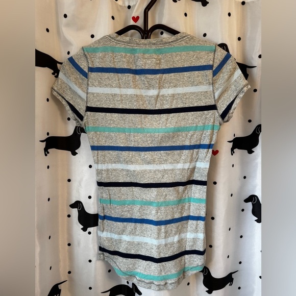 Aeropostale Striped Henley Shirt - Picture 3 of 3